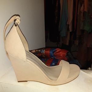Beige wedge heel (#6)
